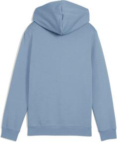 Rückansicht von PUMA ESSENTIALS 2 COLOR LOGO Hoodie Kinder cool blue