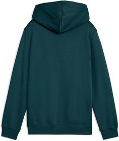 Rückansicht von PUMA ESSENTIALS No. 1 Logo Hoodie Kinder green terrain