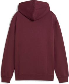 Rückansicht von PUMA ESSENTIALS Small Logo Relax Hoodie Kinder ruby shimmer