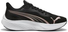 Rückansicht von PUMA Pounce Lite Fitnessschuhe Damen puma black-rose gold