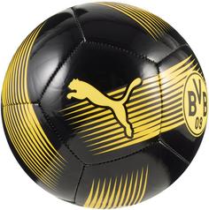 Rückansicht von PUMA Borussia Dortmund Miniball puma black-faster yellow