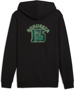 Rückansicht von PUMA Borussia Mönchen Gladbach Kapuzenjacke Herren puma black-power green
