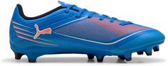Rückansicht von PUMA ULTRA 6 PLAY FG-AG Fußballschuhe Herren ultra blue-puma white-glowing red