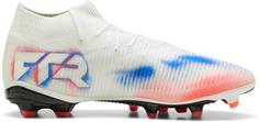 Rückansicht von PUMA FUTURE 8 PRO FG-AG Fußballschuhe Herren puma white-puma black-glowing red
