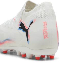 Rückansicht von PUMA FUTURE 8 MATCH MG Fußballschuhe Herren puma white-puma black-glowing red