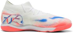 Rückansicht von PUMA FUTURE 8 MATCH IT Fußballschuhe Herren puma white-puma black-glowing red