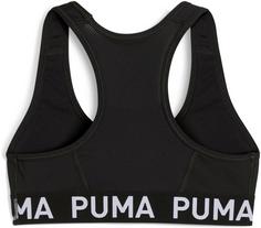 Rückansicht von PUMA STRONG Sport-BH Kinder puma black