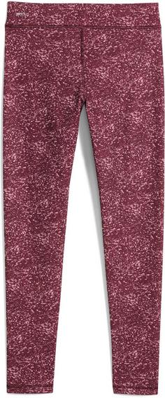 Rückansicht von PUMA TAD ESSENTIALS AOP Tights Kinder poised pink
