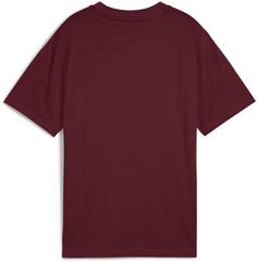 Rückansicht von PUMA ESSENTIALS T-Shirt Kinder ruby shimmer