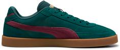 Rückansicht von PUMA Club II Era Sneaker Damen green terrain-ruby shimmer