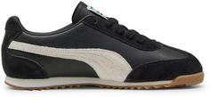 Rückansicht von PUMA Arizona Retro Sneaker Damen puma black-warm white