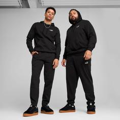 Rückansicht von PUMA Ess No 1 Sweathose Herren puma black