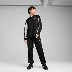 Rückansicht von PUMA Poly Baseball Trainingsanzug Herren puma black