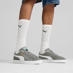 Rückansicht von PUMA Suede Classic Sneaker Herren cast iron-puma white