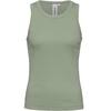 Ragwear Emannuele Tanktop Damen - dusty green