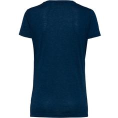 Rückansicht von VAUDE Lomasona Funktionsshirt Damen dark sea-white