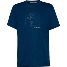 VAUDE Lomasona Funktionsshirt Herren dark sea-heron