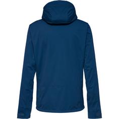 Rückansicht von VAUDE Samera Softshelljacke Herren dark sea