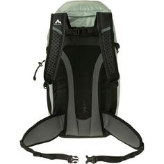 Rückansicht von McKinley Lascar II VT 25W Wanderrucksack Damen green smoke-white
