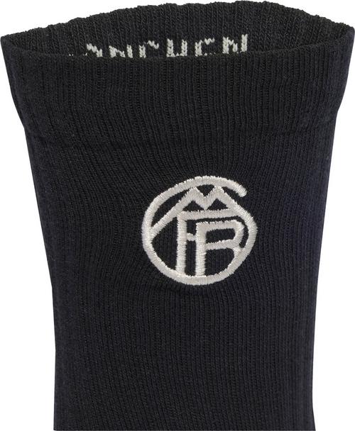 Rückansicht von adidas FC Bayern München Fußballstrümpfe Herren black-white