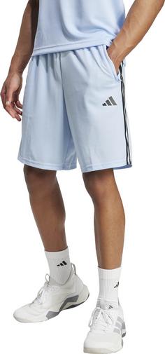 Rückansicht von adidas TR-ES PIQ 3 Funktionsshorts Herren globlu-black