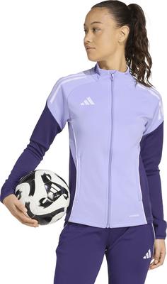 Rückansicht von adidas Tiro25 Competition Trainingsjacke Damen lpurpl