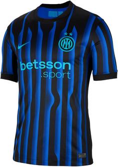 Nike Inter Mailand 25-26 Heim Fußballtrikot Herren lyon blue-black-chlorine blue