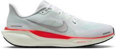 Nike AIR ZOOM PEGASUS 41 Laufschuhe Herren white-metallic silver-barely green