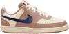 Nike Court Vision Sneaker Damen - particle pink-midnight navy-pale ivory