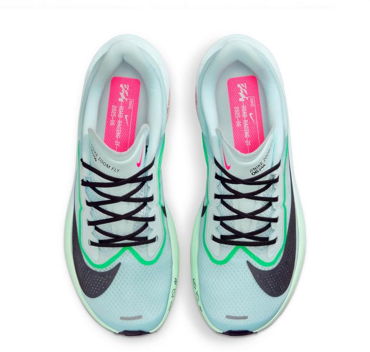 Nike Nike ZOOM FLY 6 Laufschuhe Damen - glacier ice-black-hyper pink-green shock - 0 | SportScheck
