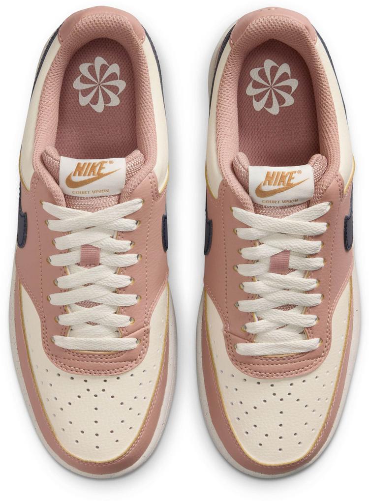 Nike Nike Court Vision Sneaker Damen - particle pink-midnight navy-pale ivory - 0 | SportScheck