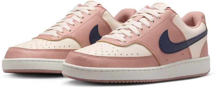 Nike Nike Court Vision Sneaker Damen - particle pink-midnight navy-pale ivory - 3 | SportScheck