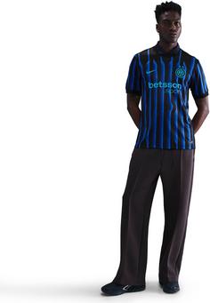 Rückansicht von Nike Inter Mailand 25-26 Heim Fußballtrikot Herren lyon blue-black-chlorine blue