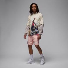 Rückansicht von Nike LUKA .77 Basketballschuhe Herren white-grey fog