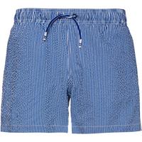 BEST COMPANY Badehose Herren - brilliant white-lapis blue