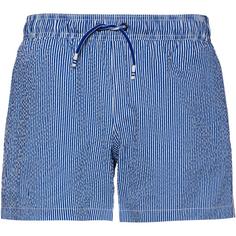 BEST COMPANY Badeshorts Herren brilliant white-lapis blue