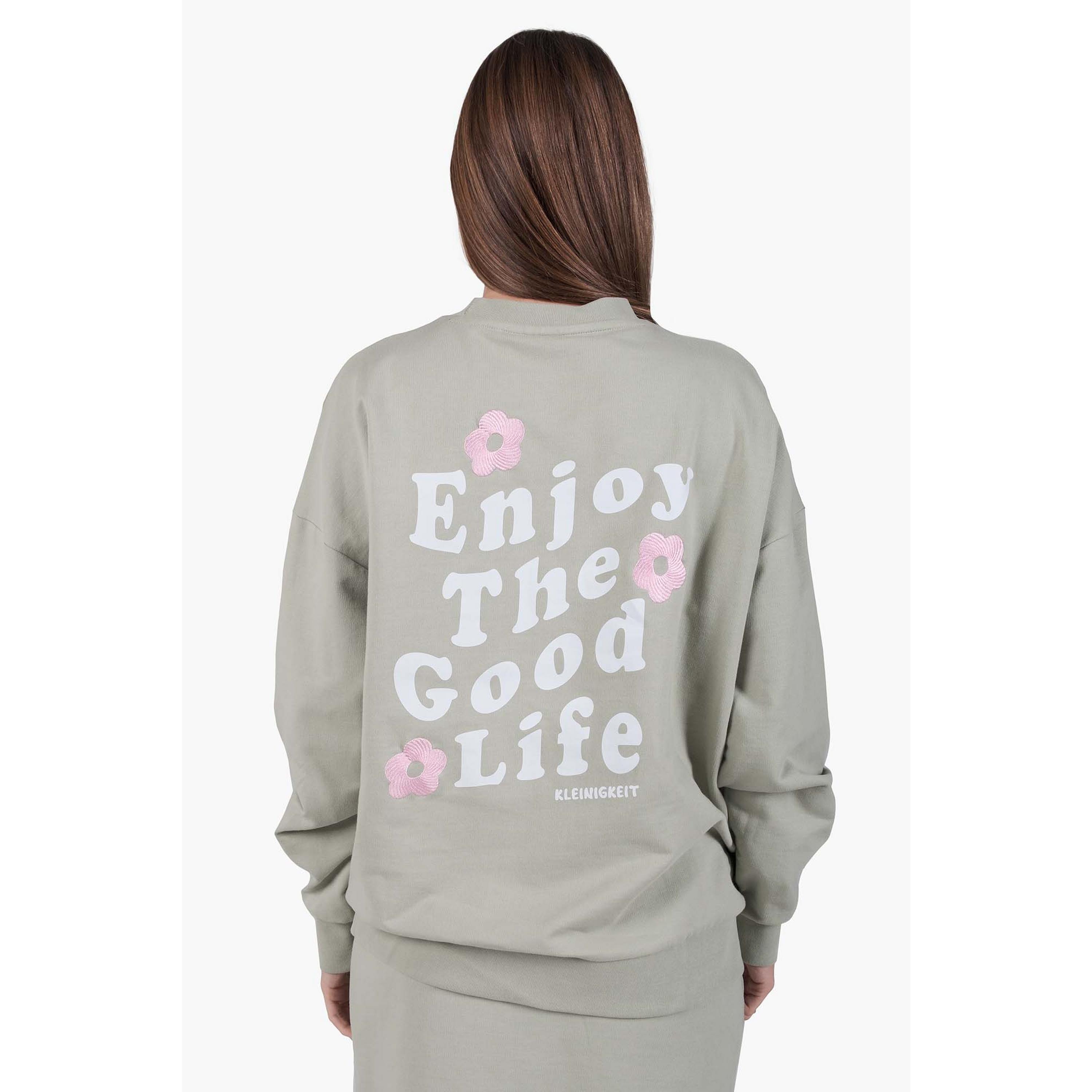 Thumbnail - Kleinigkeit Enjoy the Flowers Swädder Sweatshirt Damen
