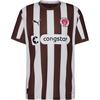 PUMA FC St. Pauli 25-26 Heim Teamtrikot Herren - espresso brown-puma white