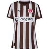 PUMA FC St. Pauli 25-26 Heim Teamtrikot Damen - espresso brown-puma white