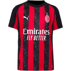 PUMA AC Mailand 25-26 Heim Fußballtrikot Kinder for all time red-puma black