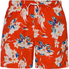 Tommy Hilfiger ESSENTIALS Badeshorts Herren tropical floral brilliant orange