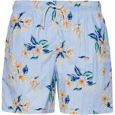Tommy Hilfiger ESSENTIALS Badeshorts Herren tropical floral sweet blue