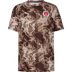 PUMA FC St. Pauli Fanshirt Herren espresso brown-puma white
