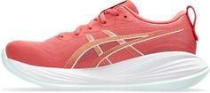 Rückansicht von ASICS GEL-CUMULUS 27 Laufschuhe Damen dark pink clay-cream