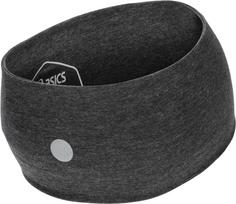 Rückansicht von ASICS ESSENTIAL Stirnband performance black