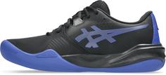 Rückansicht von ASICS GEL-CHALLENGER 15 INDOOR Tennisschuhe Herren black-dark cobalt