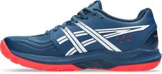 Rückansicht von ASICS POWERBREAK FF Hallenschuhe Herren mako blue-white