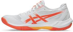 Rückansicht von ASICS GEL-ROCKET 12 Hallenschuhe Damen white-vivid coral