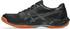 Rückansicht von ASICS GEL-ROCKET 12 Hallenschuhe Herren black-gunmetal