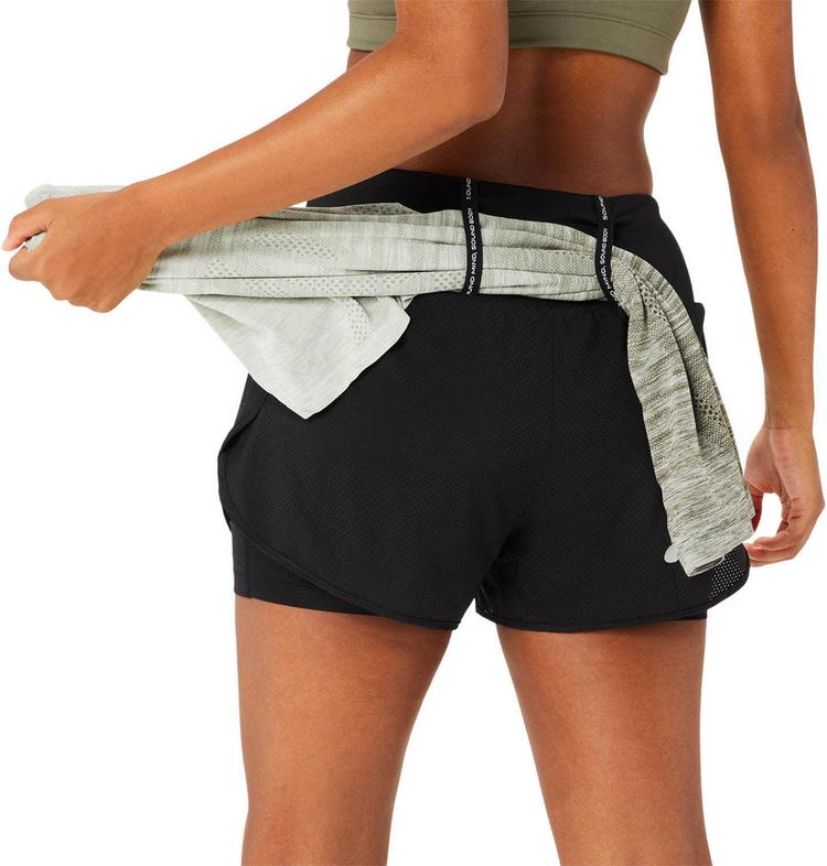 ASICS ASICS ROAD 2-N-1 3.5IN Funktionsshorts Damen - performance black-performance black - 6 | SportScheck